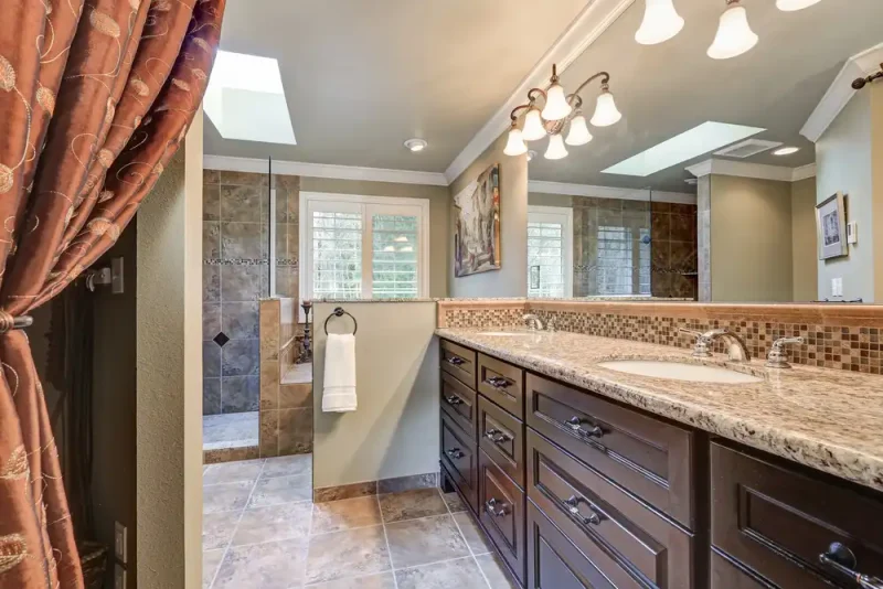 finished bathroom remodel