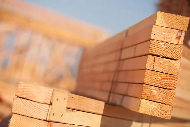 wood frame building