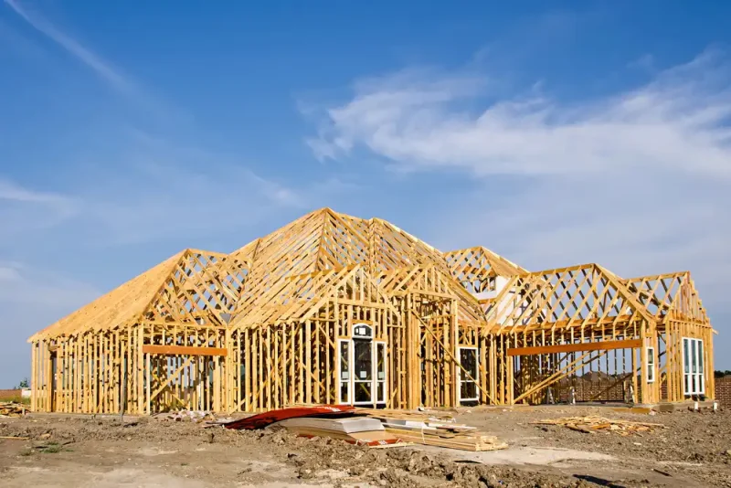 new home construction framing