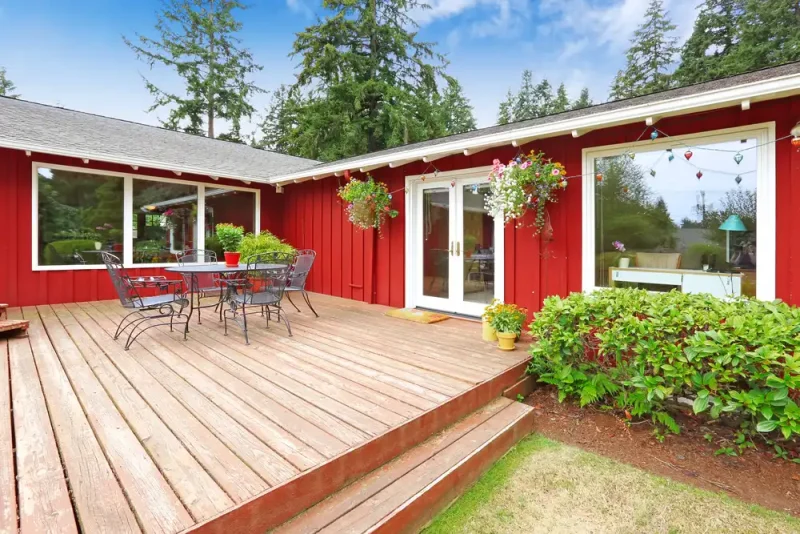 beautiful backyard remodel