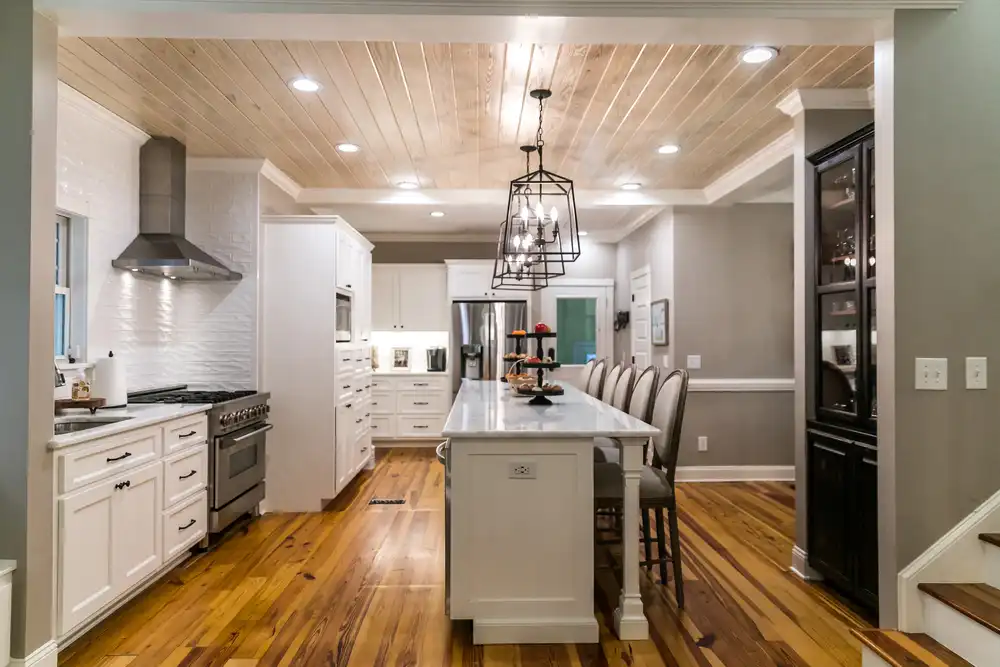 large renovated kitchen