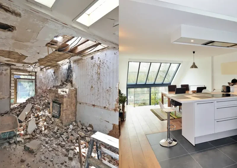 renovated house