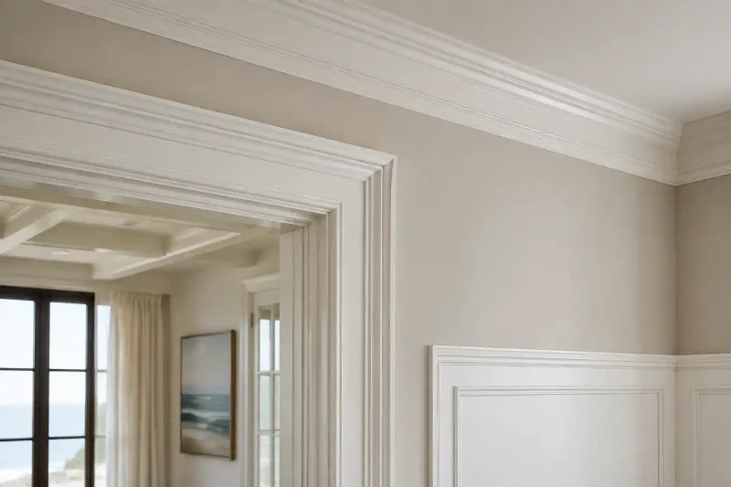 new home trim work