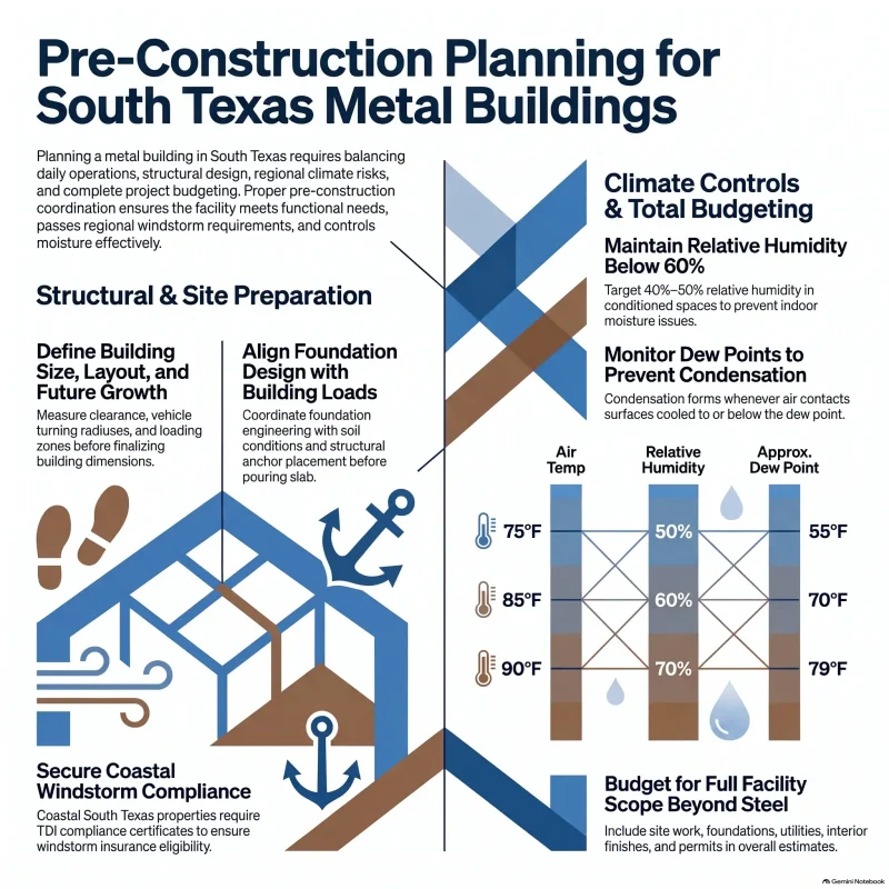 metal building plans infographic